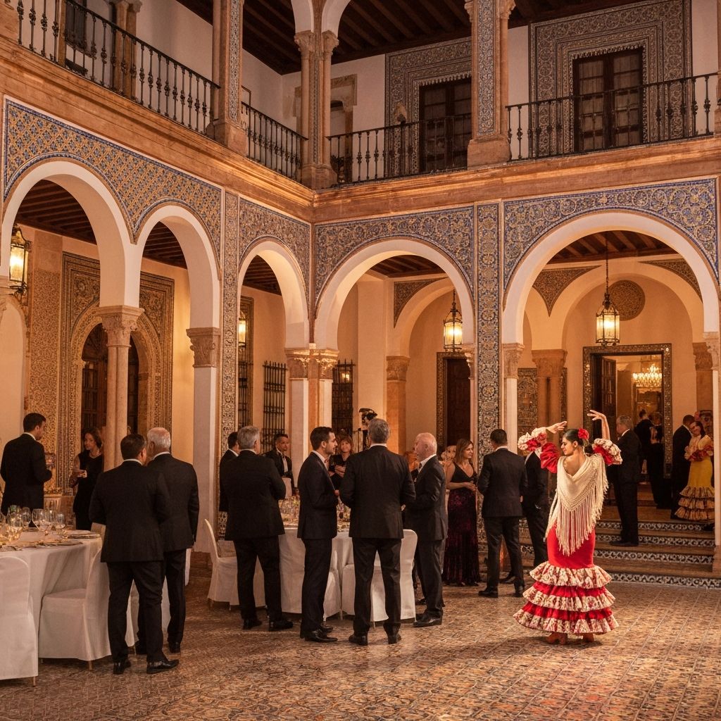 Flamenco gala dinner